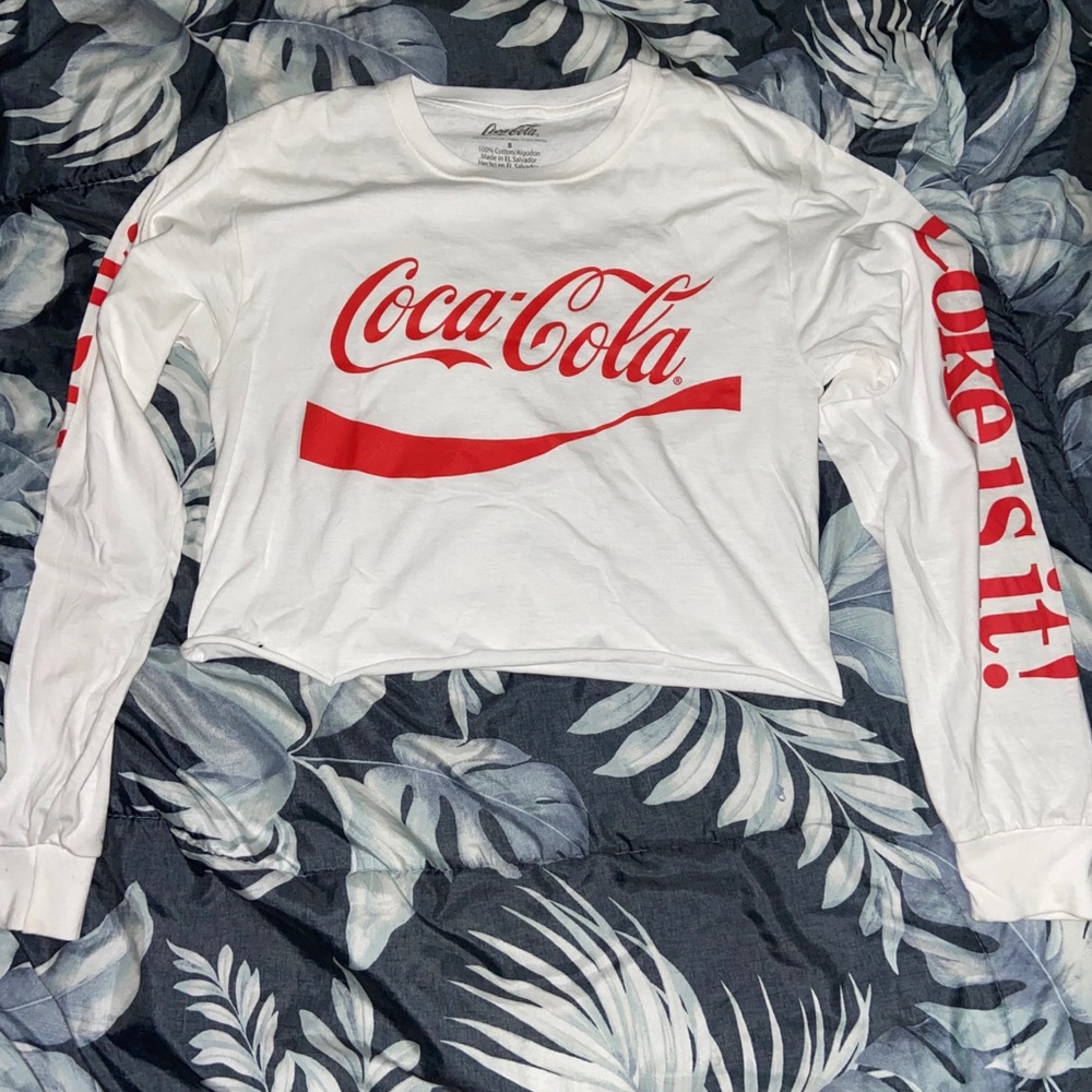 Coca Cola Crop long sleeve shirt